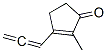 566190-49-6,2-Cyclopenten-1-one, 2-methyl-3-(1,2-propadienyl)- (9CI)