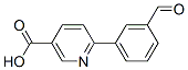 566198-35-4,6-(3-Formylphenyl)-nicotinic acid