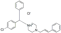56620-35-0,4-cinnamyl-1-[(4-chlorophenyl)benzyl]piperazinium chloride