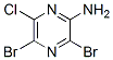 566205-01-4,3,5-DIBROMO-6-CHLOROPYRAZIN-2-AMINE