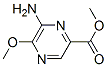566205-86-5,Pyrazinecarboxylic acid, 6-amino-5-methoxy-, methyl ester (9CI)