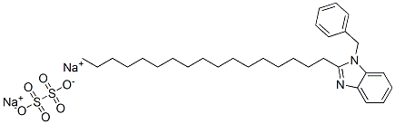 56662-52-3,1-benzyl-2-heptadecyl-1H-benzimidazole, disulpho derivative, sodium salt
