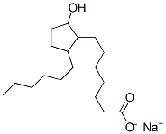 56695-66-0,sodium 2-hexyl-5-hydroxycyclopentaneheptanoate