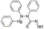 56724-82-4,(DIPHENYLTHIOCARBAZONO)PHENYLMERCURY