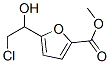 56751-58-7,2-Furancarboxylic acid, 5-(2-chloro-1-hydroxyethyl)-, methyl ester, (-)- (9CI)