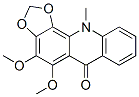 568-01-4,4,5-dimethoxy-11-methyl-1,3-dioxolo[4,5-c]acridin-6(11H)-one