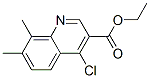 56824-88-5,ETHYL 4-CHLORO-7,8-DIMETHYLQUINOLINE-3-CARBOXYLATE