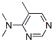 56864-93-8,4-Pyrimidinamine, N,N,5-trimethyl- (9CI)