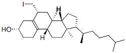 56897-09-7,(3S,6R,8S,9S,13R,14S,17R)-6-(iodomethyl)-13-methyl-17-[(2R)-6-methylhe ptan-2-yl]-1,2,3,4,6,7,8,9,11,12,14,15,16,17-tetradecahydrocyclopenta[ a]phenanthren-3-ol