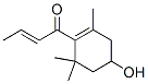 56915-02-7,1-(4-hydroxy-2,6,6-trimethyl-1-cyclohexen-1-yl)-2-buten-1-one