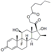 56933-61-0,9-fluoro-11beta,17,21-trihydroxy-16beta-methylpregna-1,4-diene-3,20-dione 21-hexanoate