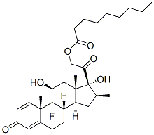 56933-62-1,9-fluoro-11beta,17,21-trihydroxy-16beta-methylpregna-1,4-diene-3,20-dione 21-nonanoate