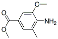 569344-34-9,Benzoic acid, 4-amino-3-methoxy-5-methyl-, methyl ester (9CI)