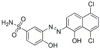 56961-50-3,3-[(5,8-dichloro-1-hydroxy-2-naphthyl)azo]-4-hydroxybenzenesulphonamide