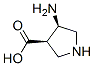 569682-61-7,3-Pyrrolidinecarboxylicacid,4-amino-,(3R,4R)-(9CI)