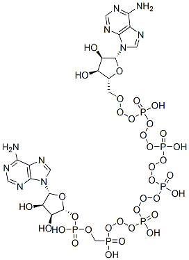 56983-23-4,[[[[[[(2R,3S,4R,5R)-5-(6-aminopurin-9-yl)-3,4-dihydroxyoxolan-2-yl]methoxy-hydroxyphosphoryl]oxy-hydroxyphosphoryl]oxy-hydroxyphosphoryl]oxy-hydroxyphosphoryl]oxy-hydroxyphosphoryl] [(2R,3S,4R,5R)-5-(6-aminopurin-9-yl)-3,4-dihydroxyoxolan-2-yl]methyl hydr
