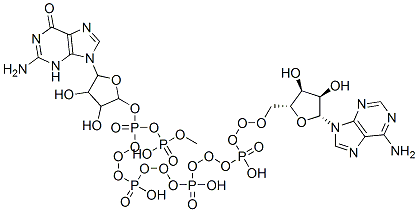 56983-24-5,[(2R,3S,4R,5R)-5-(2-amino-6-oxo-3H-purin-9-yl)-3,4-dihydroxyoxolan-2-yl]methyl [[[[[(2R,3S,4R,5R)-5-(6-aminopurin-9-yl)-3,4-dihydroxyoxolan-2-yl]methoxy-hydroxyphosphoryl]oxy-hydroxyphosphoryl]oxy-hydroxyphosphoryl]oxy-hydroxyphosphoryl] hydrogen phosphat