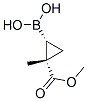 570431-58-2,Cyclopropanecarboxylic acid, 2-borono-1-methyl-, 1-methyl ester, (1S,2R)-