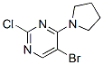 57054-90-7,5-BROMO-2-CHLORO-4-(1-PYRROLIDINYL)PYRIMIDINE