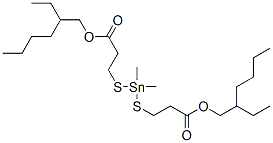 57057-50-8,2-ethylhexyl 12-ethyl-5,5-dimethyl-9-oxo-10-oxa-4,6-dithia-5-stannahexadecanoate