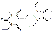 57071-02-0,5-[(1,3-diethyl-1,3-dihydro-2H-benzimidazol-2-ylidene)ethylidene]-1,3-diethyldihydro-2-thioxo-1H,5H-pyrimidine-4,6-dione