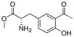 57085-32-2,(S)-3-(3-ACETYL-4-HYDROXY-PHENYL)-2-AMINO-PROPIONIC ACID METHYL ESTER