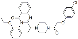 571203-78-6,2-[1-[4-[2-(4-Chlorophenoxy)acetyl]-1-piperazinyl]ethyl]-3-(2-ethoxyphenyl)-4(3H)-Quinazolinone