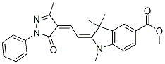 5718-26-3,methyl 2-[(1,5-dihydro-3-methyl-5-oxo-1-phenyl-4H-pyrazol-4-ylidene)ethylidene]-1,3,3-trimethylindoline-5-carboxylate