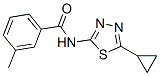 571954-81-9,Benzamide, N-(5-cyclopropyl-1,3,4-thiadiazol-2-yl)-3-methyl- (9CI)