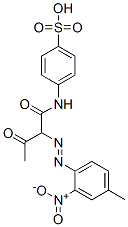 57207-07-5,4-[[2-[(4-methyl-2-nitrophenyl)azo]-1,3-dioxobutyl]amino]benzenesulphonic acid