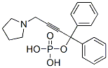 57248-89-2,alpha-phenyl-alpha-[3-(1-pyrrolidinyl)prop-1-ynyl]toluene-alpha-ol phosphate
