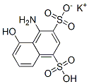 57248-90-5,potassium hydrogen 4-amino-5-hydroxynaphthalene-1,3-disulphonate