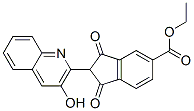 57258-90-9,ethyl 2,3-dihydro-2-(3-hydroxy-2-quinolyl)-1,3-dioxo-1H-indene-5-carboxylate