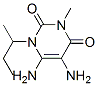 572922-77-1,2,4(1H,3H)-Pyrimidinedione, 5,6-diamino-3-methyl-1-(1-methylpropyl)- (9CI)
