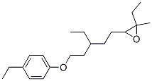 57342-02-6,6,7-EPOXY-3-ETHYL-1-(4-ETHYLPHENOXY)-7-METHYLNONANE