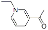 57355-63-2,Ethanone, 1-(1-ethyl-1,4-dihydro-3-pyridinyl)- (9CI)