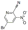 573675-25-9,5-Bromo-3-nitropyridine-2-carbonitrile