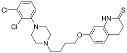 573691-04-0,2(1H)-QUINOLINETHIONE, 7-[4-[4-(2,3-DICHLOROPHENYL)-1-PIPERAZINYL]BUTOXY]-3,4-DIHYDRO-