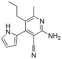 573697-30-0,3-Pyridinecarbonitrile,2-amino-6-methyl-5-propyl-4-(1H-pyrrol-2-yl)-(9CI)