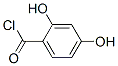 57438-38-7,Benzoyl chloride, 2,4-dihydroxy- (9CI)