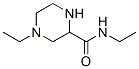 57493-35-3,2-Piperazinecarboxamide,N,4-diethyl-(9CI)