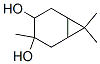 57526-47-3,3,7,7-trimethylbicyclo[4.1.0]heptane-3,4-diol