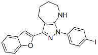 575430-40-9,Pyrazolo[3,4-b]azepine, 3-(2-benzofuranyl)-1,4,5,6,7,8-hexahydro-1-(4-iodophenyl)- (9CI)
