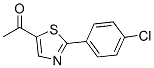 57560-99-3,1-[2-(4-CHLOROPHENYL)-1,3-THIAZOL-5-YL]-1-ETHANONE
