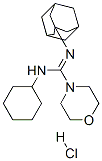 57568-80-6,N-CYCLOHEXYL-N'-TRICYCLO[3.3.1.1(3,7)]DEC-1-YL-4-MORPHOLINECARBOXIMIDAMIDE HYDROCHLORIDE