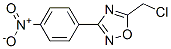 57611-19-5,5-CHLOROMETHYL-3-(4-NITRO-PHENYL)-[1,2,4]OXADIAZOLE