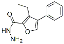 576169-70-5,2-Furancarboxylicacid,3-ethyl-4-phenyl-,hydrazide(9CI)