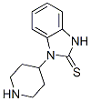 57648-17-6,1,3-dihydro-1-piperidin-4-yl-2H-benzimidazole-2-thione