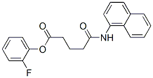 5768-71-8,(2-fluorophenyl) 4-(naphthalen-1-ylcarbamoyl)butanoate
