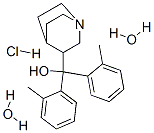 57734-70-0,(3-QUINUCLIDINYL)DI(2-METHYLPHENYL)CARBINOL HYDROCHLORIDE DIHYDRATE